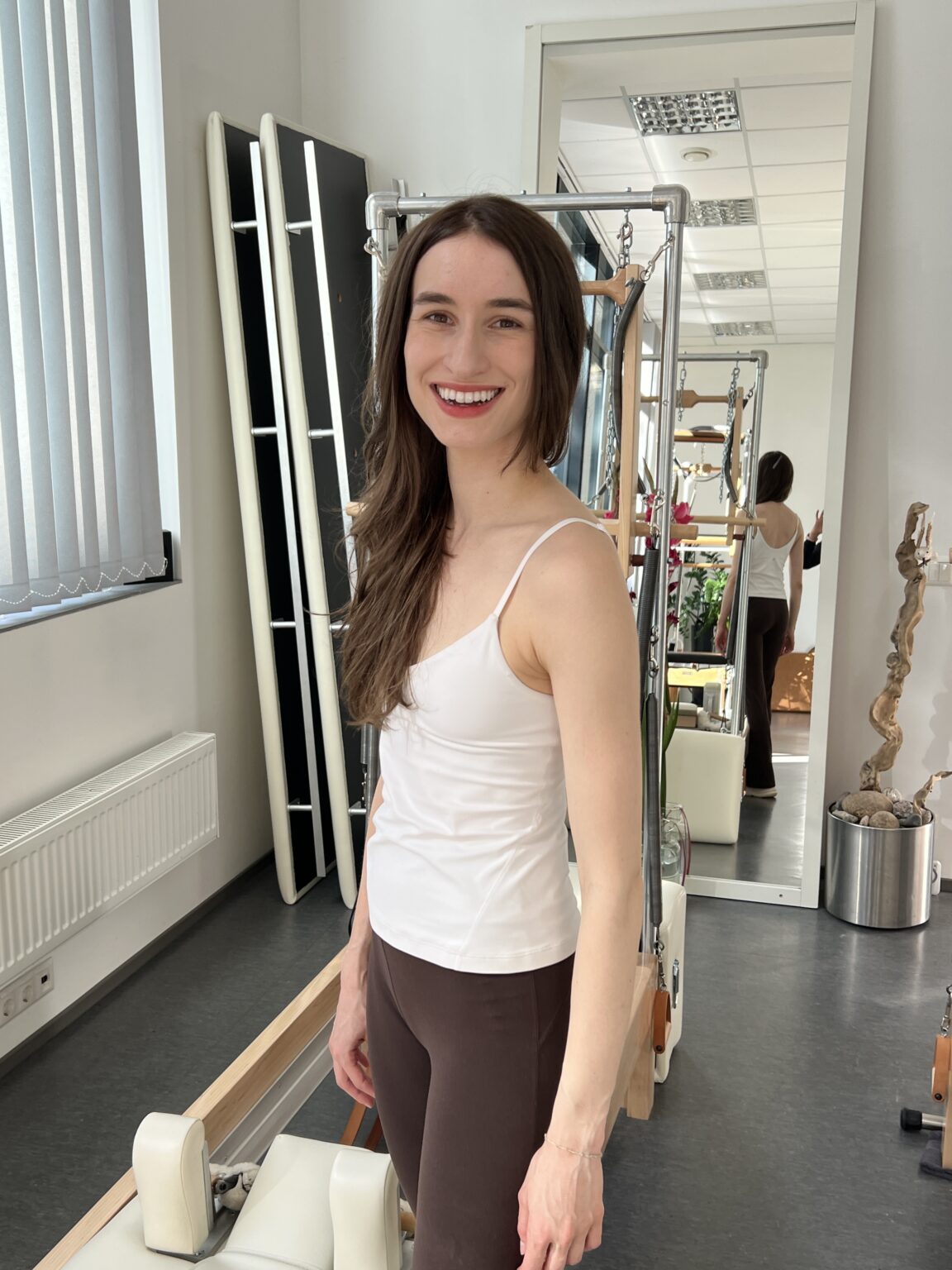 Eli naeratab True Pilates Estonia stuudios